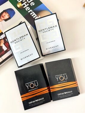Givenchy Gentleman Society & Emporio Armani‎ Stronger With You Intense